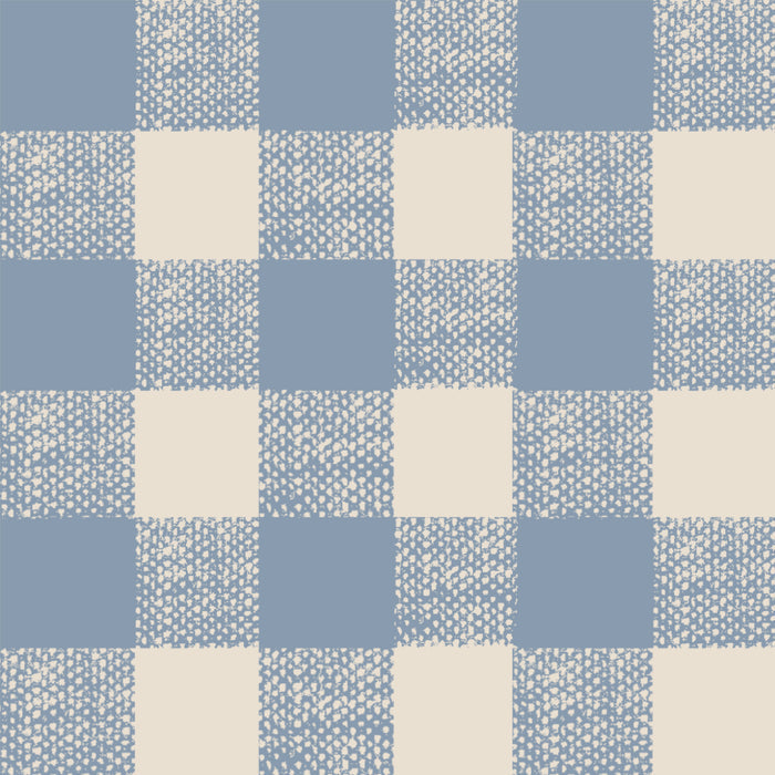 Dusty Blue Gingham
