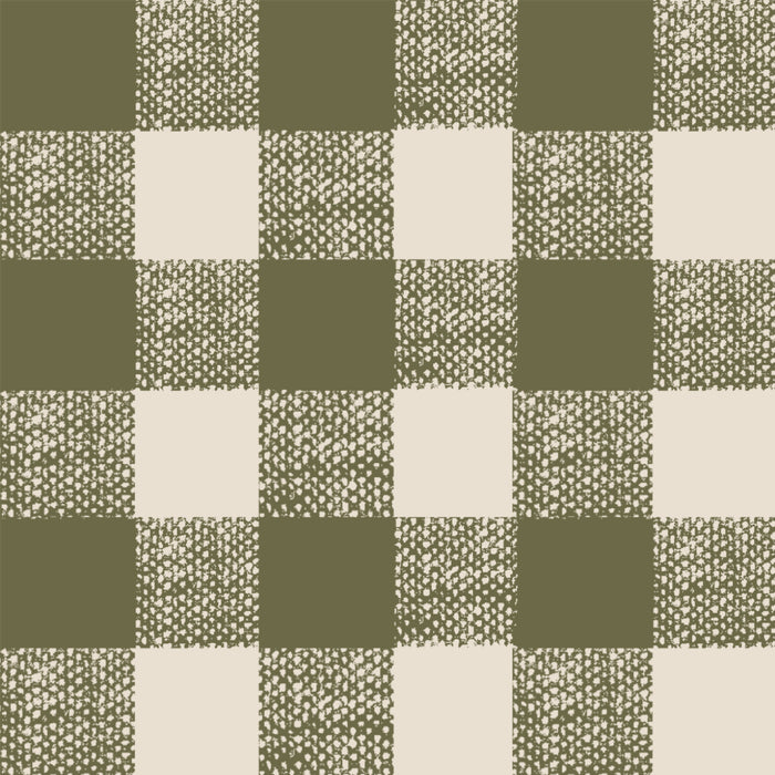 Botanical Green Gingham