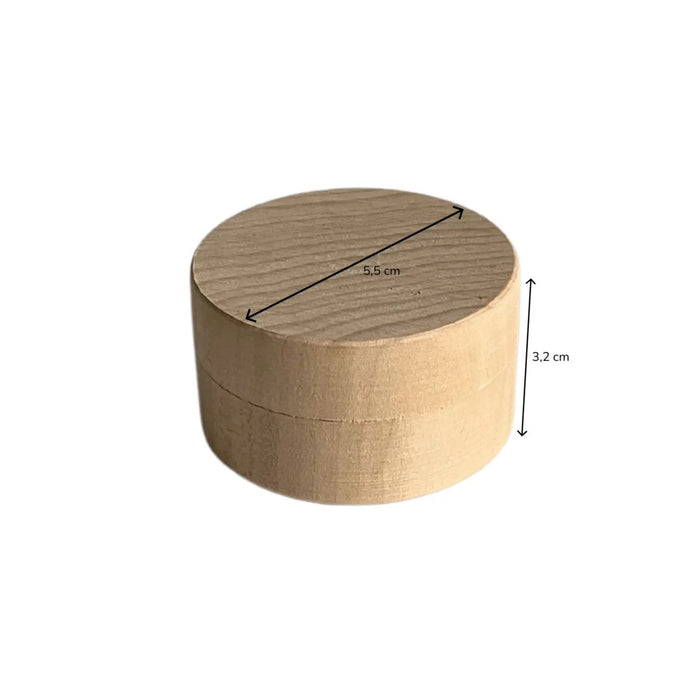 Wooden Teeth/Hair Lock Box