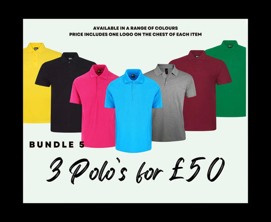 Workwear Polo's pack of 3