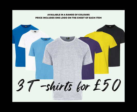 Workwear T-shirts pack of 3