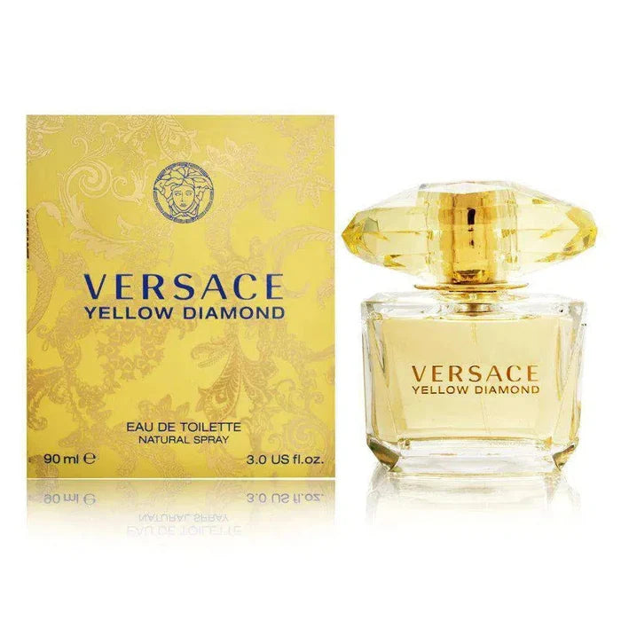 Versace Yellow Diamond Eau de Toilette 90ml, front view